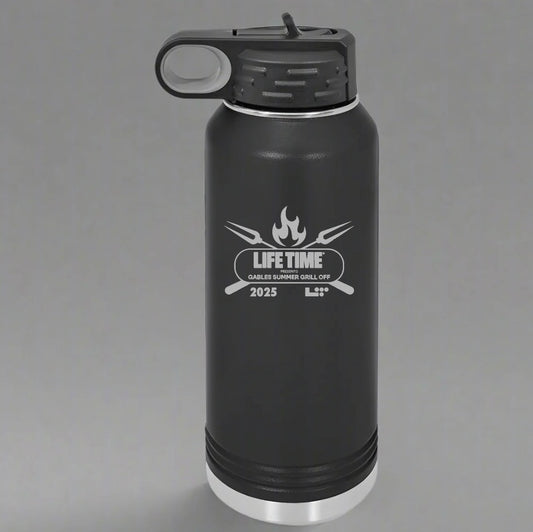 **Pre-Order** Limited Edition, 40oz Water Bottle – 1st Annual Lifetime Gablers Grill Off