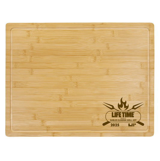 Large Cutting Board 19.75 x 15 – “1st Annual Lifetime Gables Grill-Off” Edition