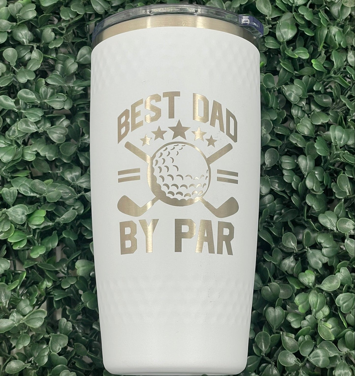 20oz Golf Dimple Tumbler – Engraved for Golf Lovers