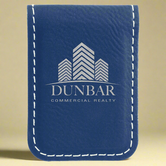 Custom Engraved Leatherette Money Clip – Slim, Durable & Personalized Gift