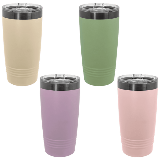 Limited Edition Ion-Black 20oz Tumbler – Laser Engraved, Sleek Matte Finish