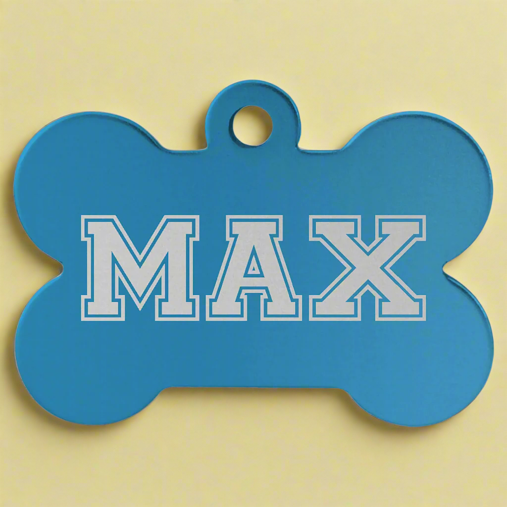 Bone Shape Pet Tags