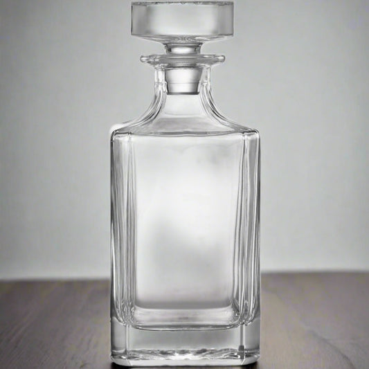 Whiskey Decanter - Square - 750ML