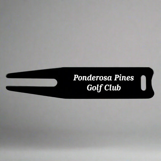 Personalized Golf Divot Tool with Magnetic Ball Marker – Custom Laser Engraved in Miami