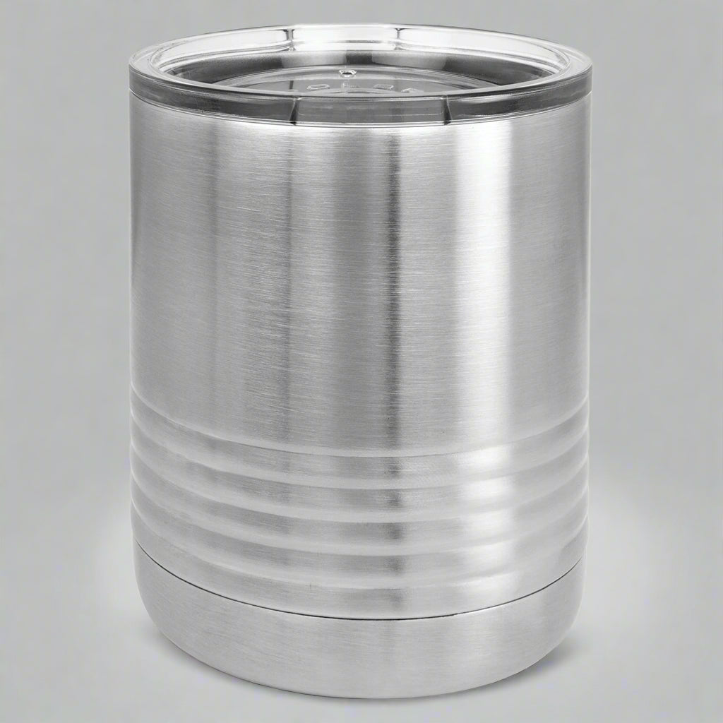 Personalized 10oz Lowball Tumblers | Custom Laser Engraved Drinkware