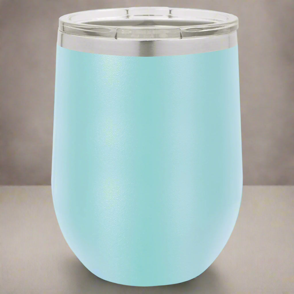 Custom 12 oz Stemless Wine Tumblers - Perfect for Gifting and Events