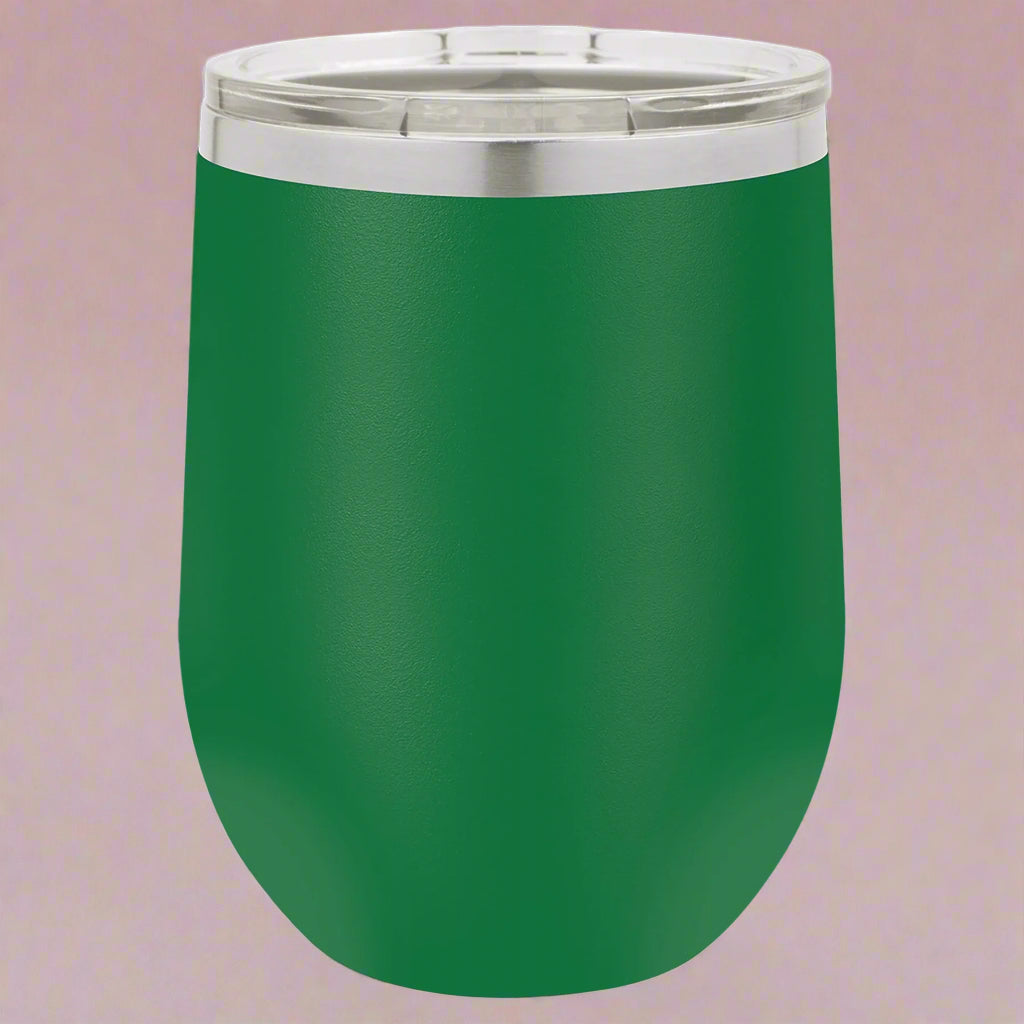 Custom 12 oz Stemless Wine Tumblers - Perfect for Gifting and Events