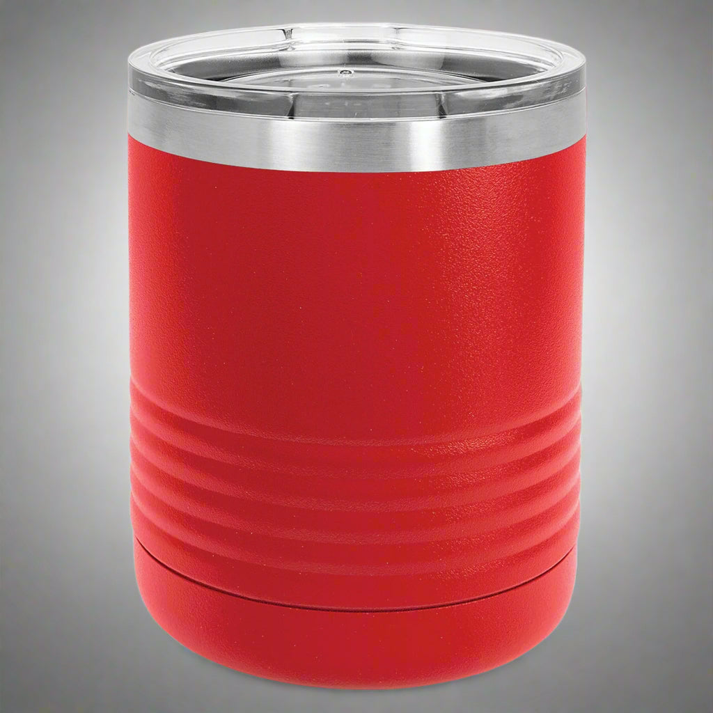 Personalized 10oz Lowball Tumblers | Custom Laser Engraved Drinkware