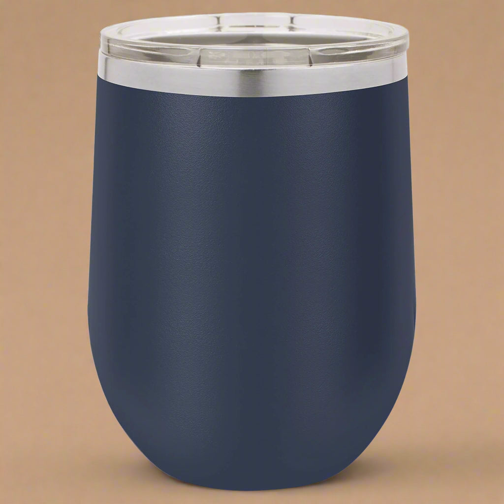 Custom 12 oz Stemless Wine Tumblers - Perfect for Gifting and Events