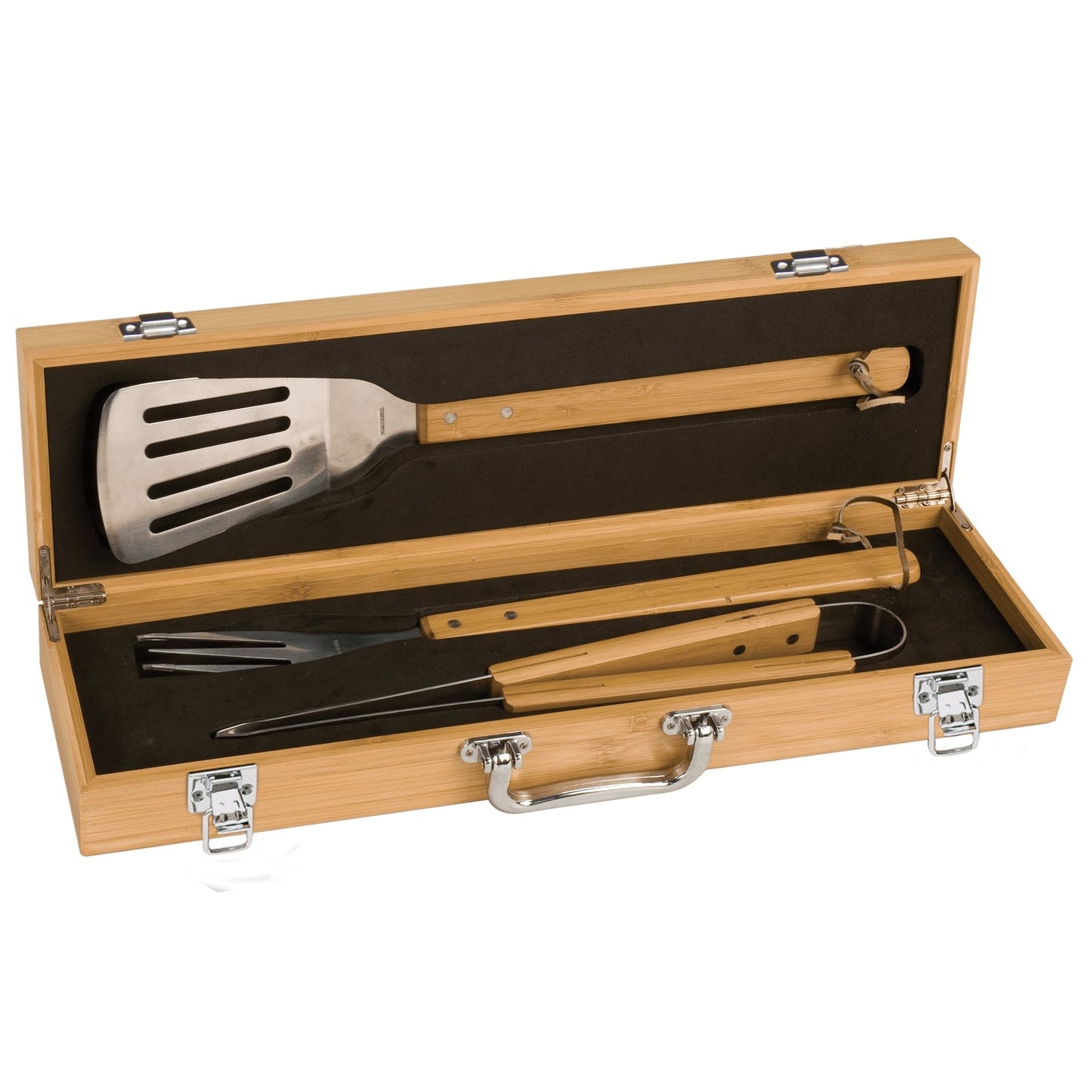 Bamboo BBQ Tool Set