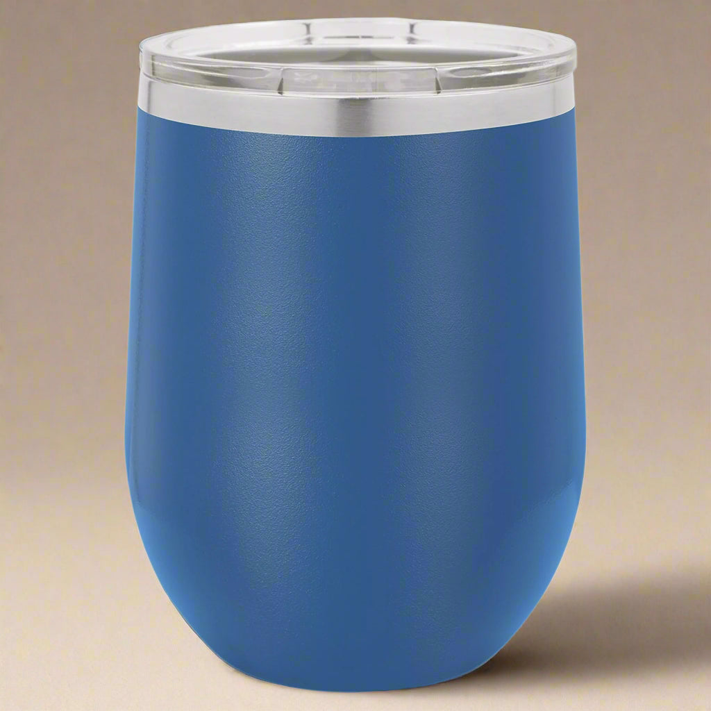 Custom 12 oz Stemless Wine Tumblers - Perfect for Gifting and Events