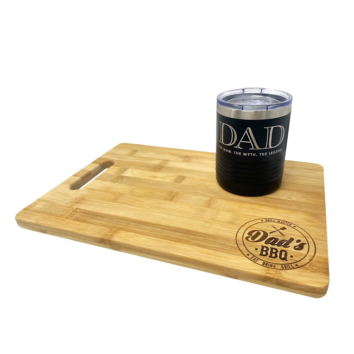 Dad's BBQ small Bamboo cutting board | 9.75 x 13.75