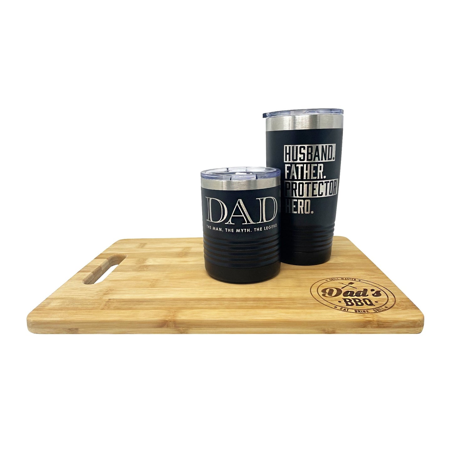 Dad's BBQ small Bamboo cutting board | 9.75 x 13.75