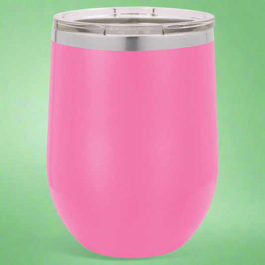 Custom 12 oz Stemless Wine Tumblers - Perfect for Gifting and Events