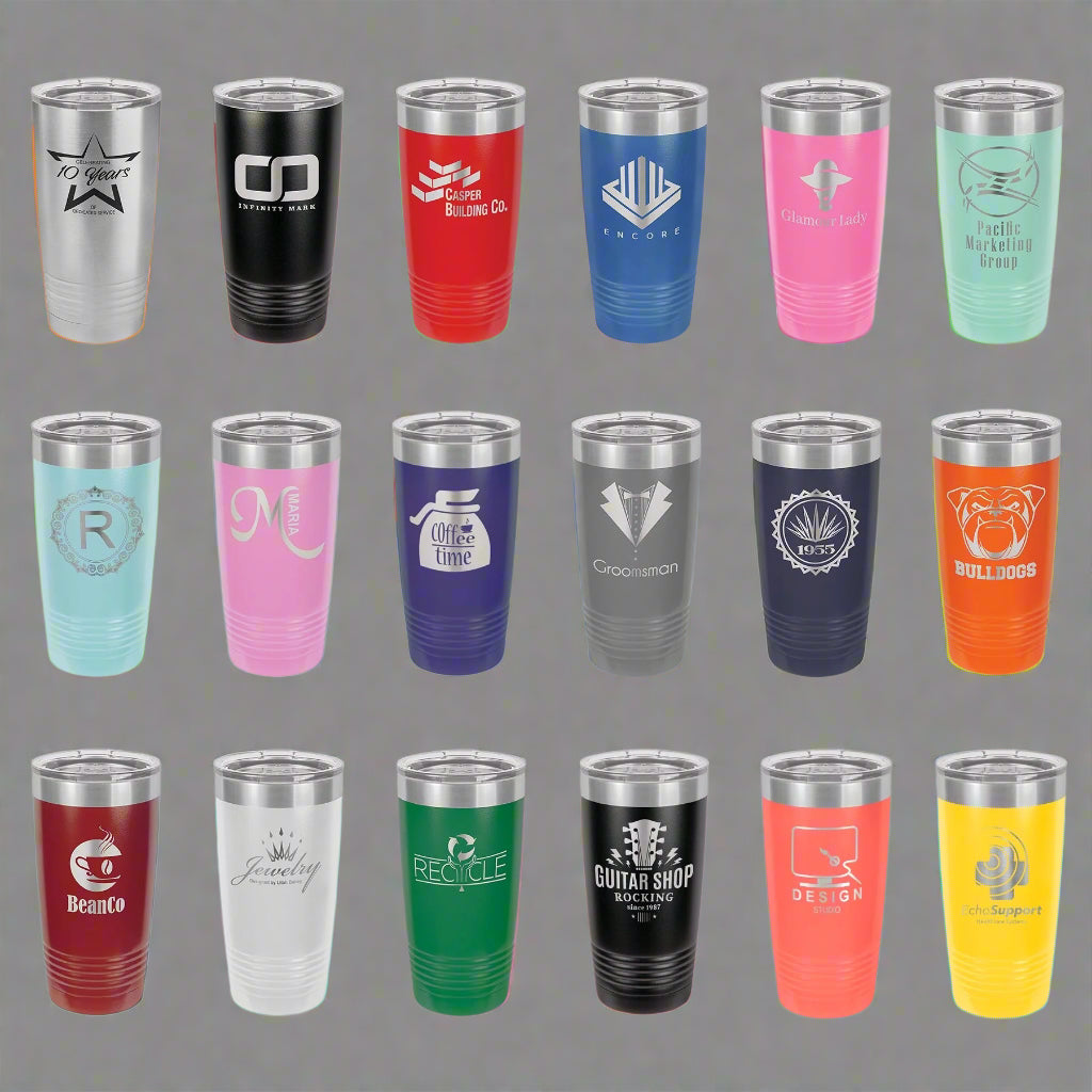 20oz Custom Tumbler – Personalized, Durable, and Ready for Adventure