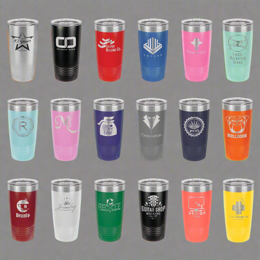 20oz Custom Tumbler – Personalized, Durable, and Ready for Adventure