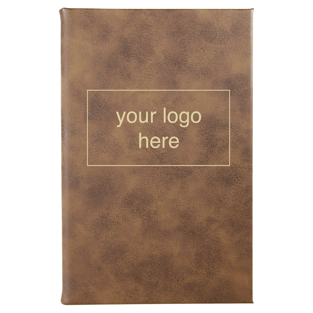 Personalized Leatherette Journal – Lined Pages, Custom Engraved Inclucuded
