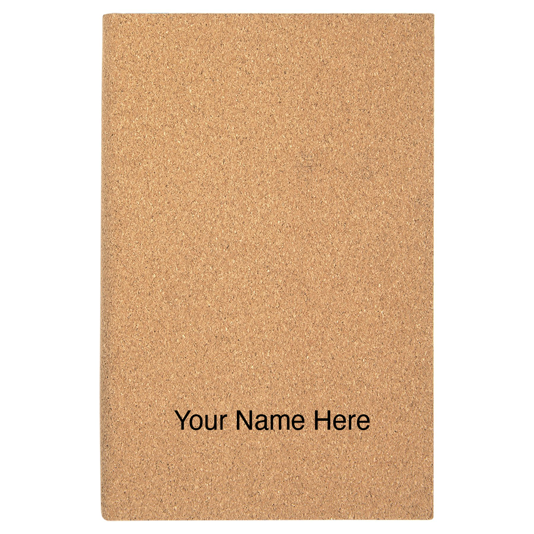 Personalized Leatherette Journal – Lined Pages, Custom Engraved Inclucuded