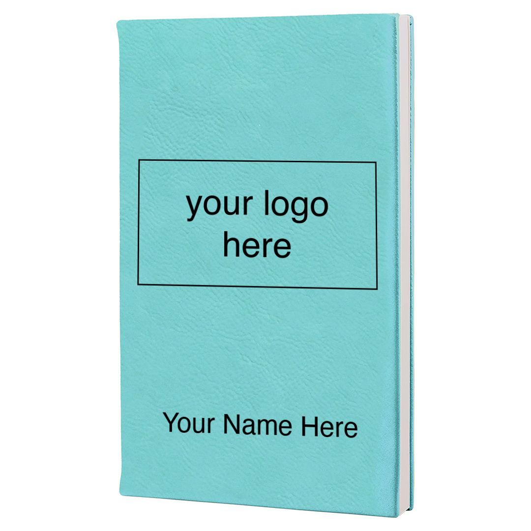 Personalized Leatherette Journal – Lined Pages, Custom Engraved Inclucuded