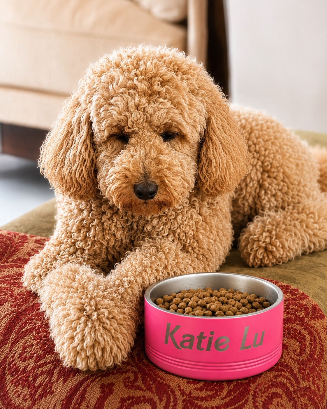 Personalized Stainless Steel Pet Bowls | Custom Engraved Dog & Cat Bowls