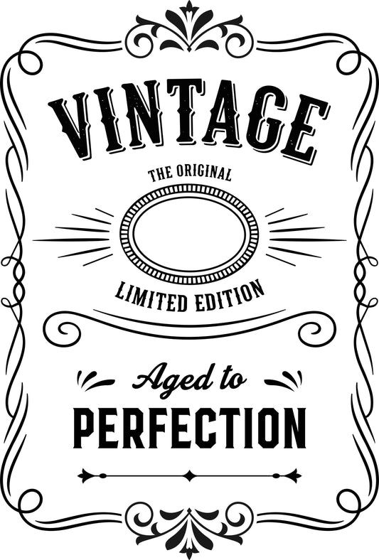 Personalized Whiskey Decanter with Custom Year | Bourbon Gift