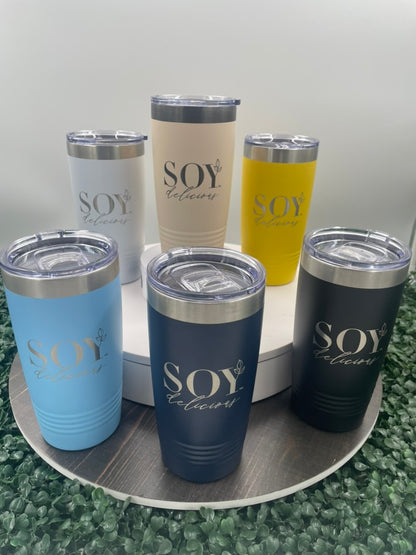 Personalized 20 oz Custom Tumbler – Engraved in Miami | Engraving Included