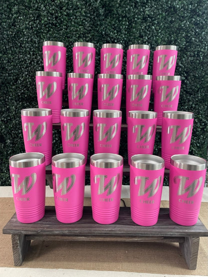 Personalized 20 oz Custom Tumbler – Engraved in Miami | Engraving Included