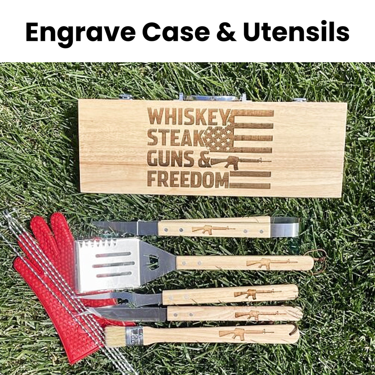Engraved BBQ case