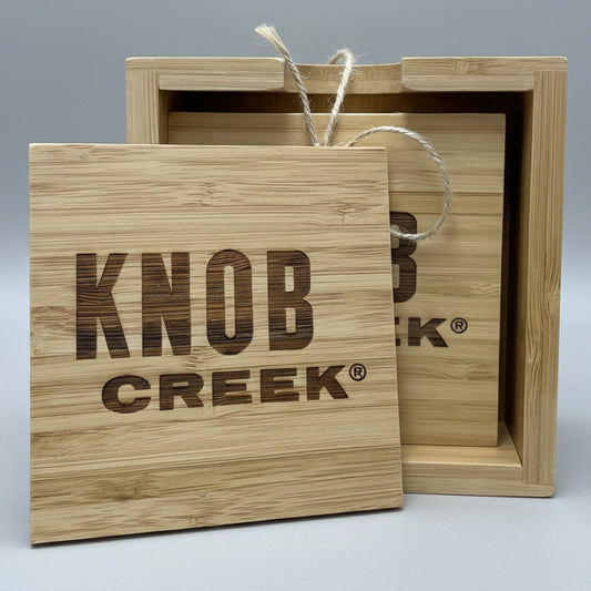 Bamboo Coasters KC Whiskey