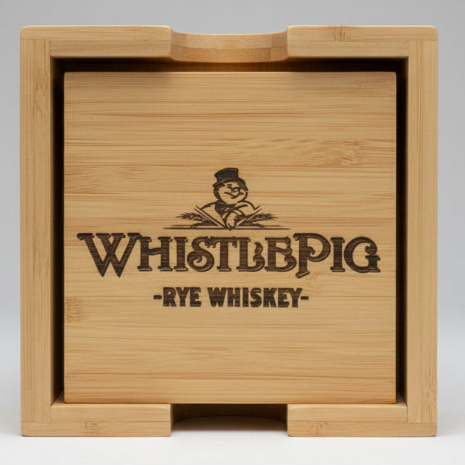 Bamboo Coasters WP Whiskey