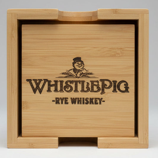 Bamboo Coasters WP Whiskey