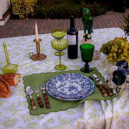 Botanic Imprinted Chalice - Set of 6