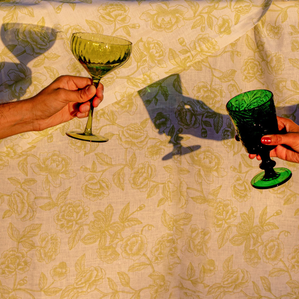 Botanic Imprinted Chalice - Set of 6