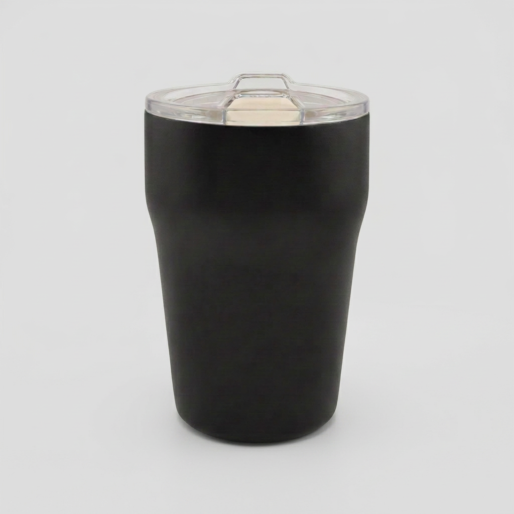 13 oz Stackable Ceramic-Lined Tumbler – Black – view 2