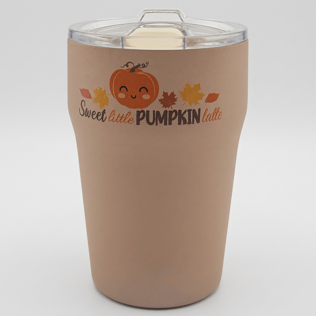 13 oz Stackable Ceramic-Lined Tumbler – Clay