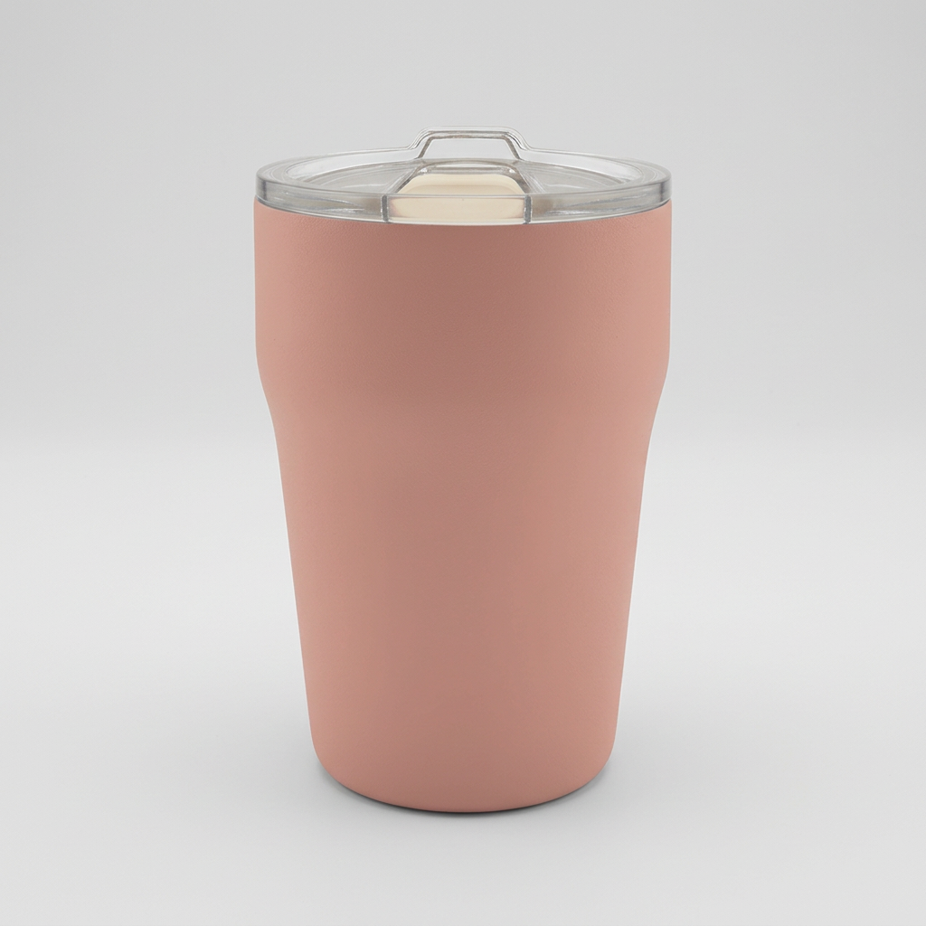 13 oz Stackable Ceramic-Lined Tumbler – Dusty Rose – view 2