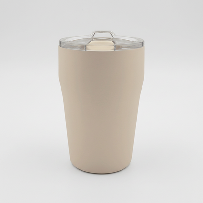 13 oz Stackable Ceramic-Lined Tumbler – Warm Sand – view 2