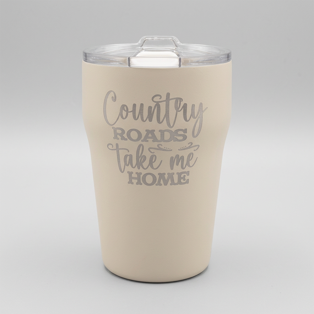 13 oz Stackable Ceramic-Lined Tumbler – Warm Sand