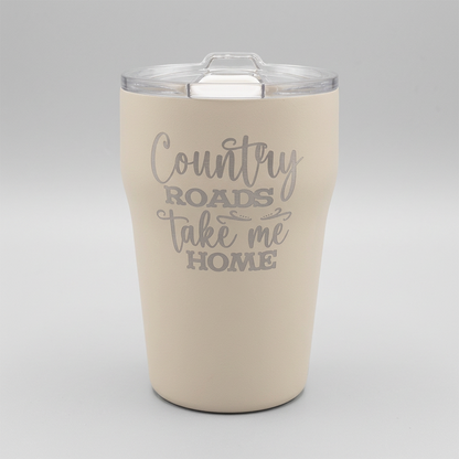 13 oz Stackable Ceramic-Lined Tumbler – Warm Sand