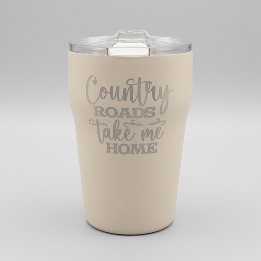 13 oz Stackable Ceramic-Lined Tumbler – Warm Sand