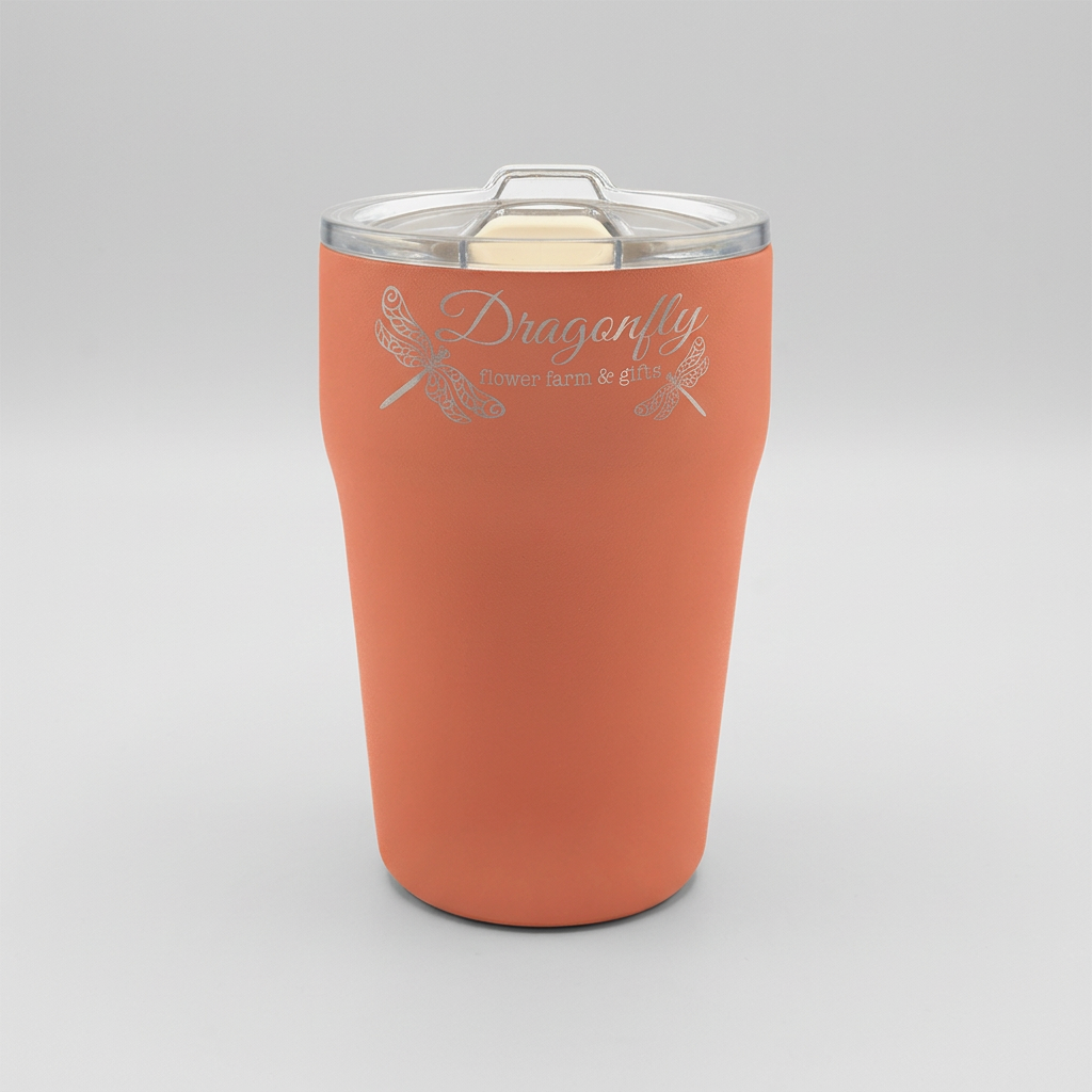 13 oz Stackable Ceramic-Lined Tumbler – Terracotta