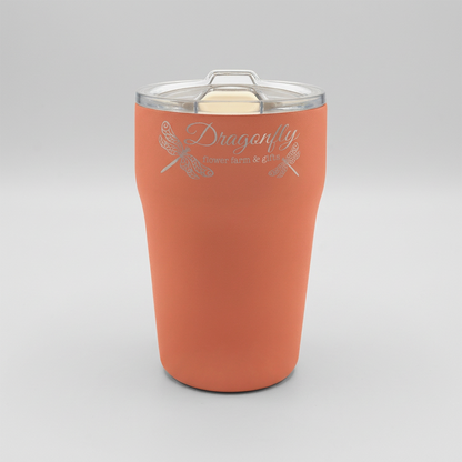 13 oz Stackable Ceramic-Lined Tumbler – Terracotta