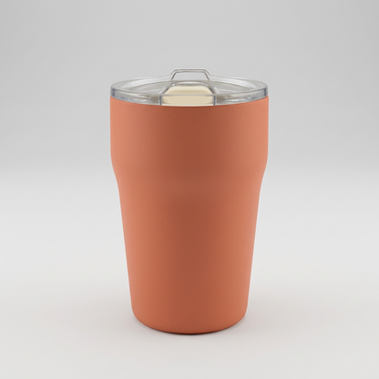 13 oz Stackable Ceramic-Lined Tumbler – Terracotta – view 2