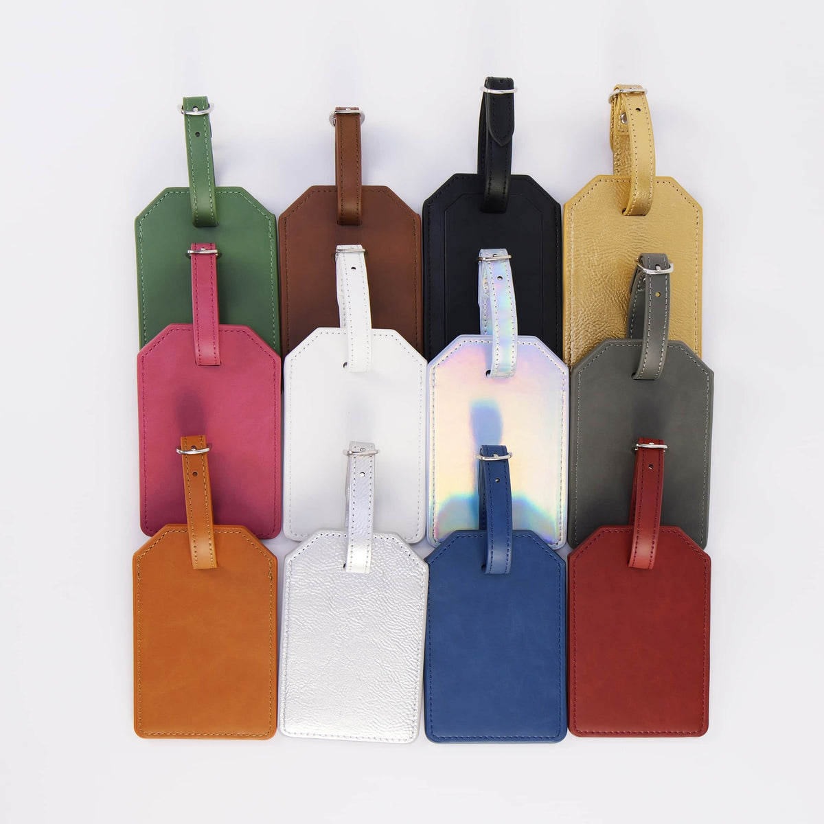 Luggage tag color options