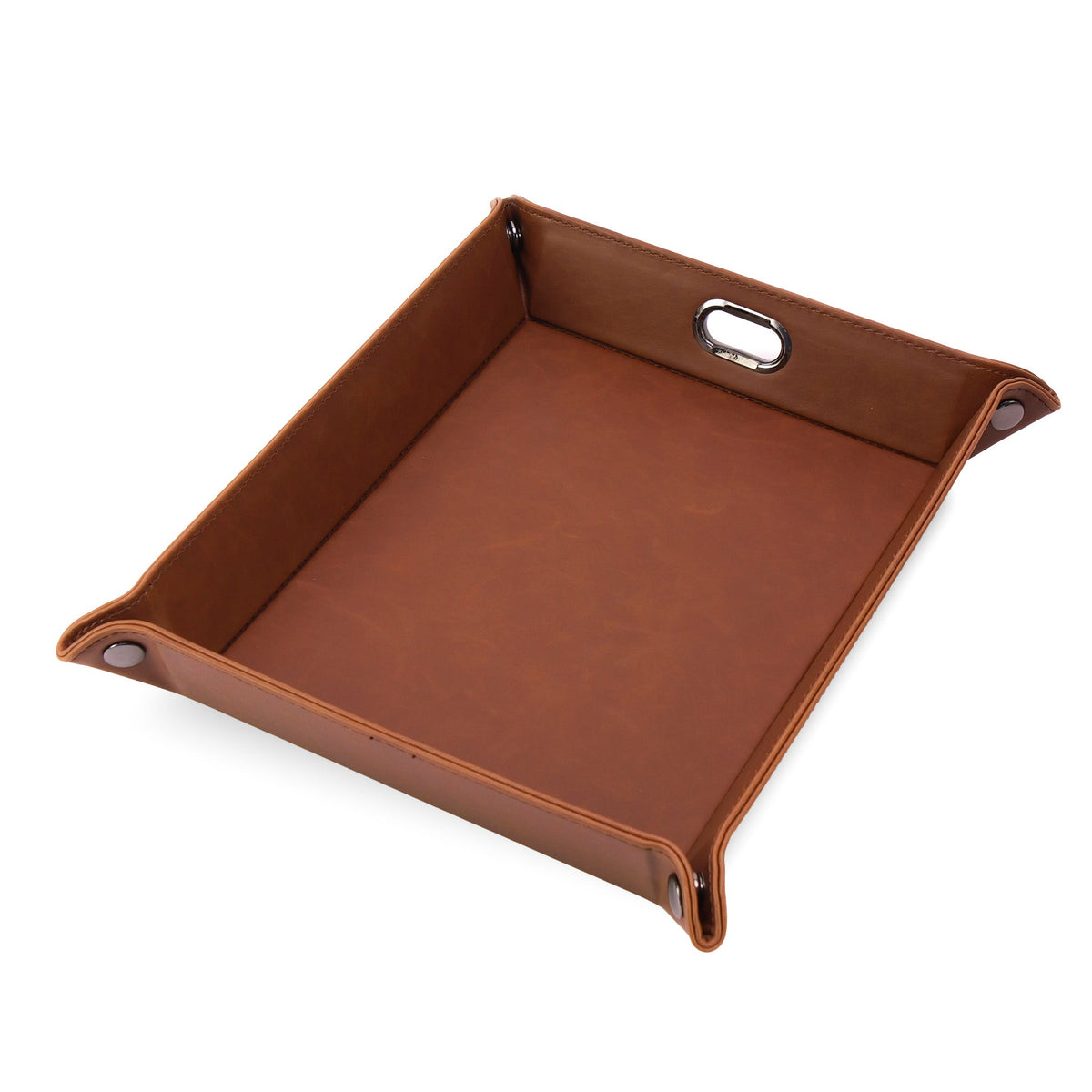 Brown valet tray