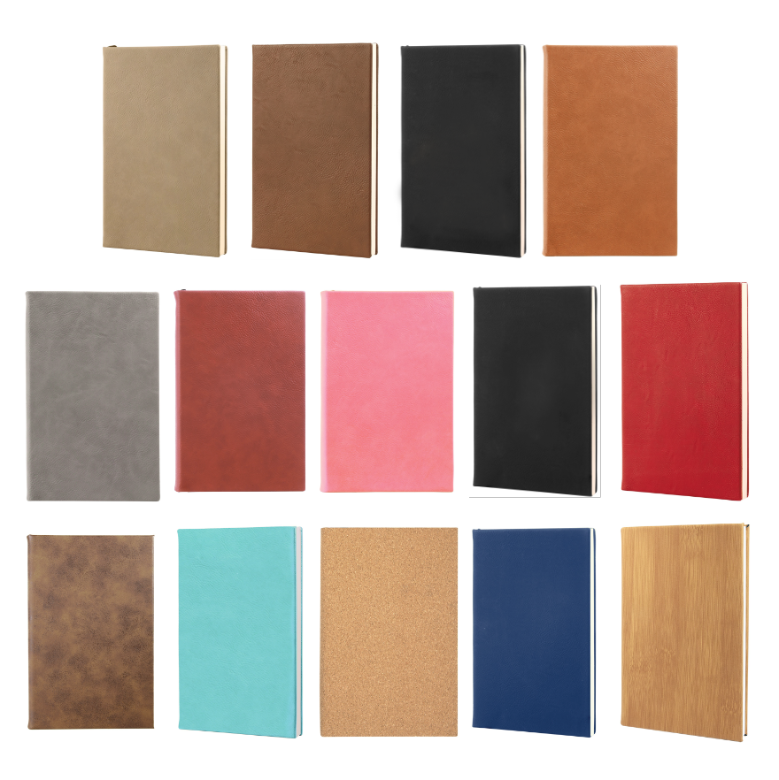 Laserable Leatherette Journal-Lined Paper