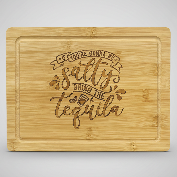 Tequila Bamboo cutting board
