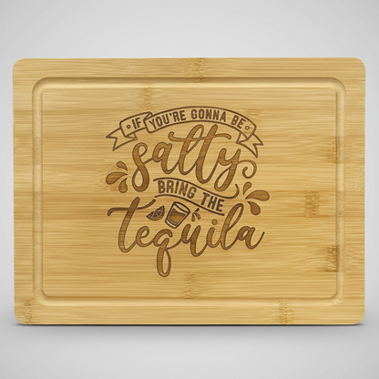 Tequila Bamboo cutting board