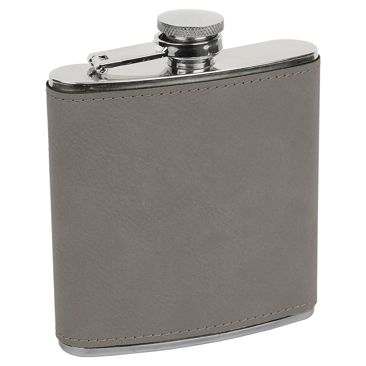 6 oz Leatherette Flask