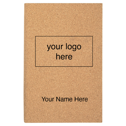 Personalized Leatherette Journal – Lined Pages, Custom Engraved Inclucuded